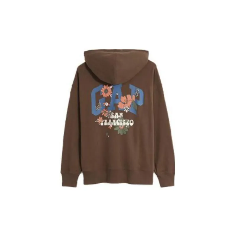 GAP Sweatshirts Unisex Dark Brown-1