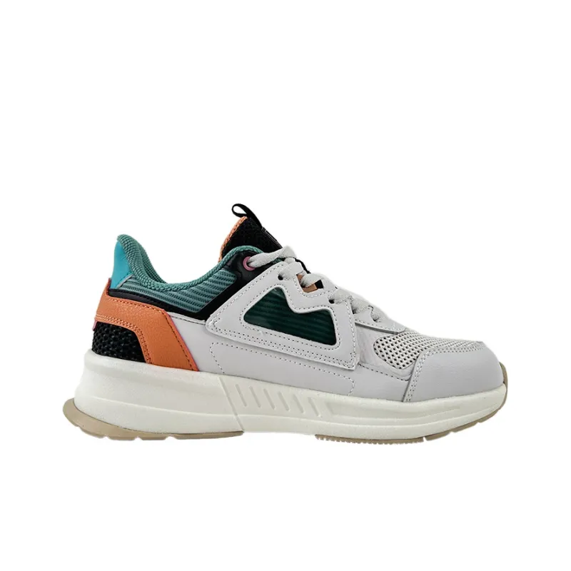 361° QU!KFOAM Low Top Sports Casual Shoes Men's Gray Cyan-1