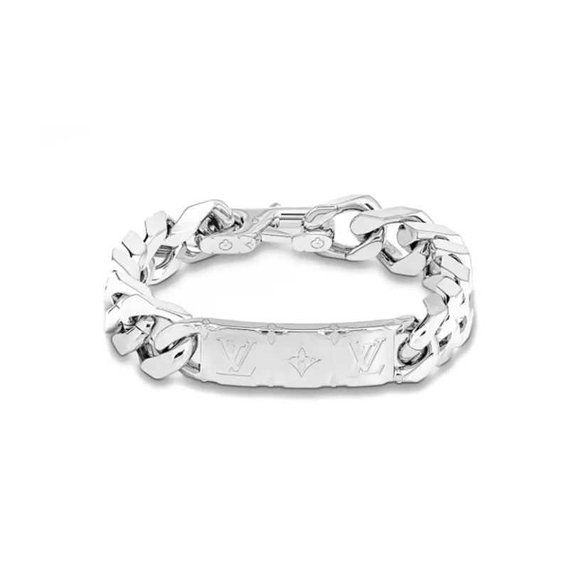 LOUIS VUITTON Monogram Chain Bracelet-2
