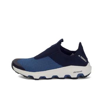 Adidas Terrex Climacool Windy Anti-Slip And Wear-Resistant Lightweight Low-Top Outdoor Shoes Men's White Blue