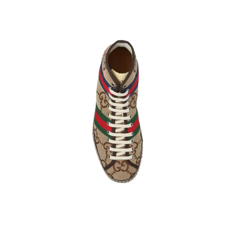 GUCCI Stylish Skateboarding Shoes Men's Beige-4
