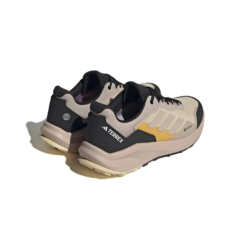 Adidas Terrex Trail Rider Gore-te Anti-Slip And Wear-Resistant Lightweight Low-Top Outdoor Shoes Unisex Beige Umber-3