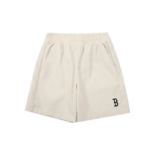 MLB Boston Red Sox Casual Shorts Unisex Cream White