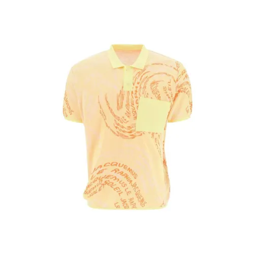 Jacquemus Polo Shirts Men Yellow