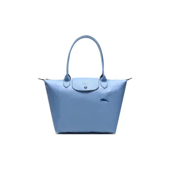 LONGCHAMP Le Pliage Club Canvas Bag, Handbag, Dumpling Bag, Shoulder Bag Women's Sky Blue