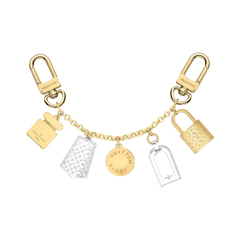 LOUIS VUITTON Chaine Nanogram Icons Bag Charm And Chain-1
