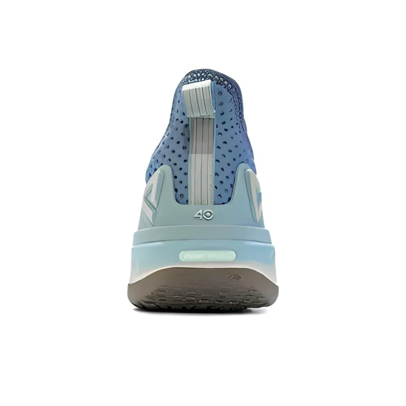 PEAK State Pole 4.0 Cushioning Slip Resistant And Abrasion Resistant Low Top Running Shoes Men's Turquoise Blue-2
