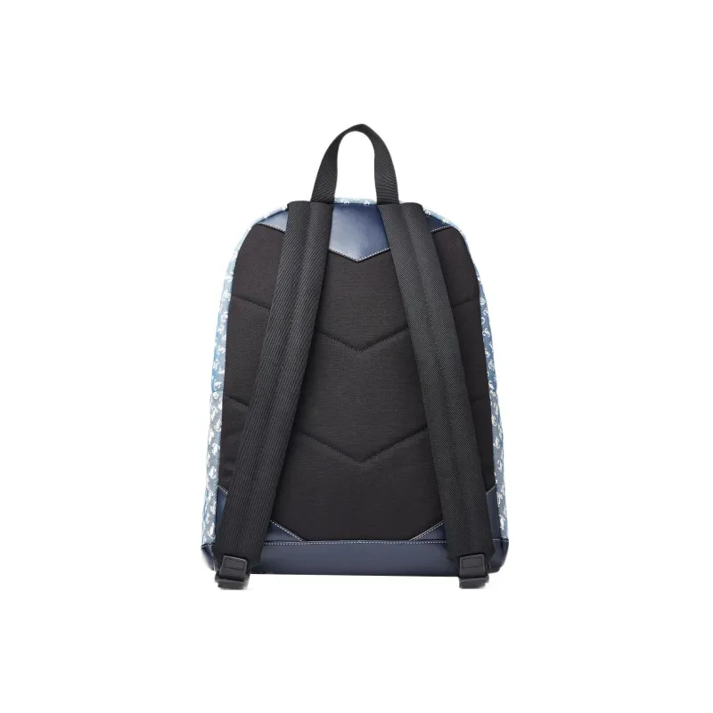 Jimmy Choo Denim Backpack Men's Blue-3