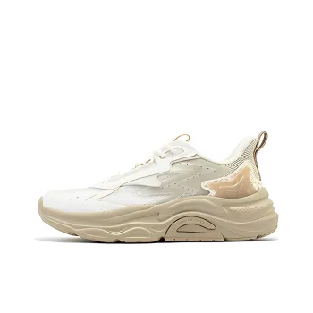 361° Lingmou SE Cushioning, Slip Resistant, And Abrasion Resistant Low Top Sports Casual Shoes Women's White Umber