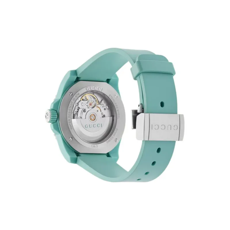 GUCCI Wrist Watch Automatic Mechanical Movement PC Plastic Strap 44mm Green Dial Women's Watch-2