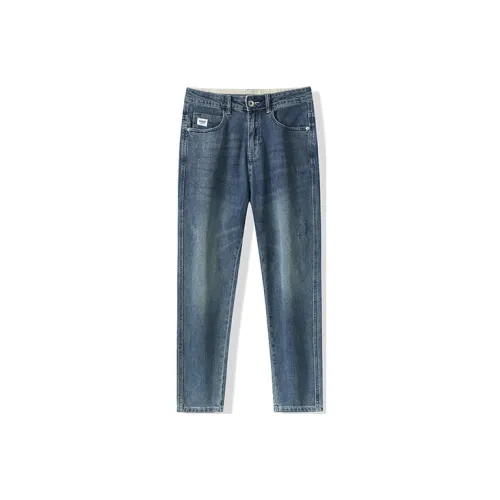 HALEBOSS Jeans Men Blue