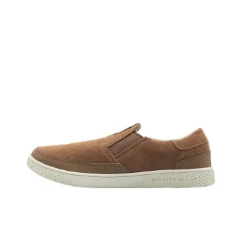 CAT PauseSportSlipOn Cushioning Anti Slip And Wear Resistant Low Top Sports Casual Shoes Men's Brown