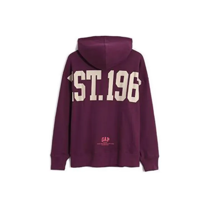 GAP Sweatshirts Unisex Burgundy-1
