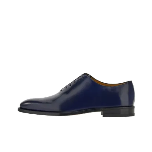 FERRAGAMO Gradient Leather Oxford Shoes