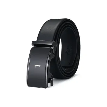 GOLF Top Grain Cow Leather Genuine Leather Belt Men's Width: 3.5cm