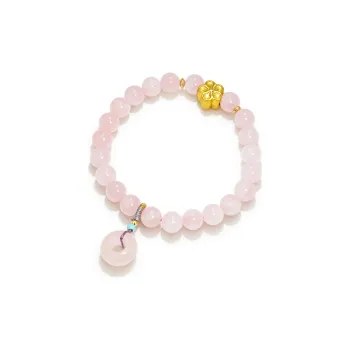 Jodie&Kevin Processing Pink Crystal Bracelets Women's