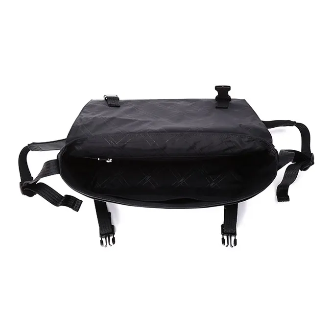 LONGCHAMP Le Pliage Energy Recycled Canvas Messenger Bag, Shoulder Bag, Crossbody Bag Tubas Men's Black-5