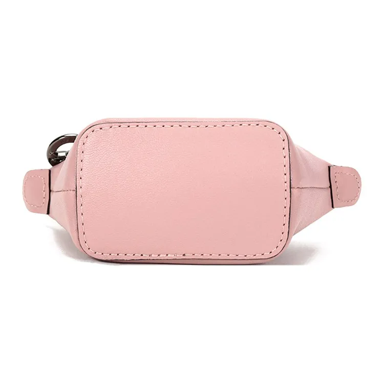 LONGCHAMP Sheepskin Handbag Mini Women's Antique Pink-4
