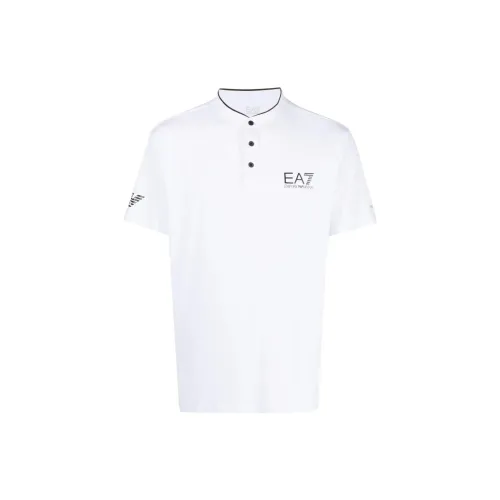 EMPORIO ARMANI EA7 Polo Shirts Men White