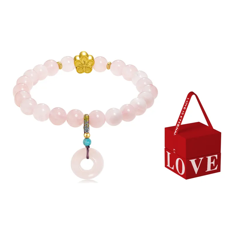 Jodie&Kevin Processing Pink Crystal Bracelets Women's-4