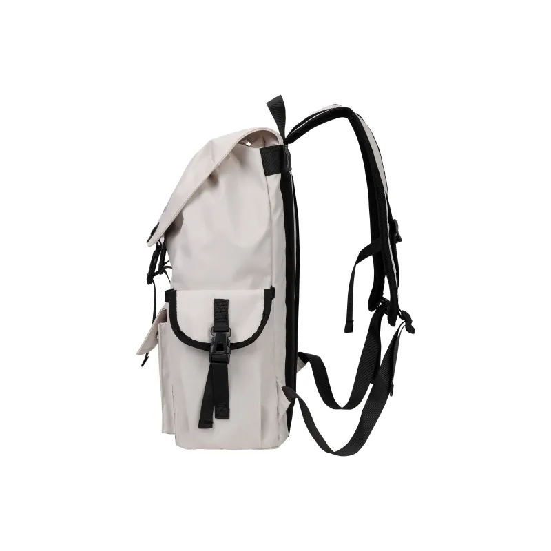 KONADCT Oxford Backpack Large Size Unisex Black Gray-6