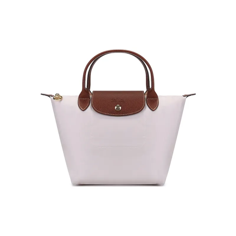 LONGCHAMP Le Pliage Canvas With Leather Dumpling Bag Handbag Trumpets Women's Paper Color-0