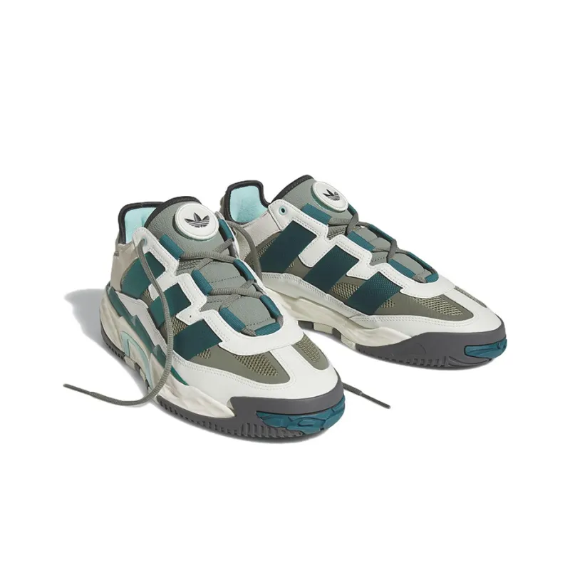 Adidas Niteball White Legacy Teal-2