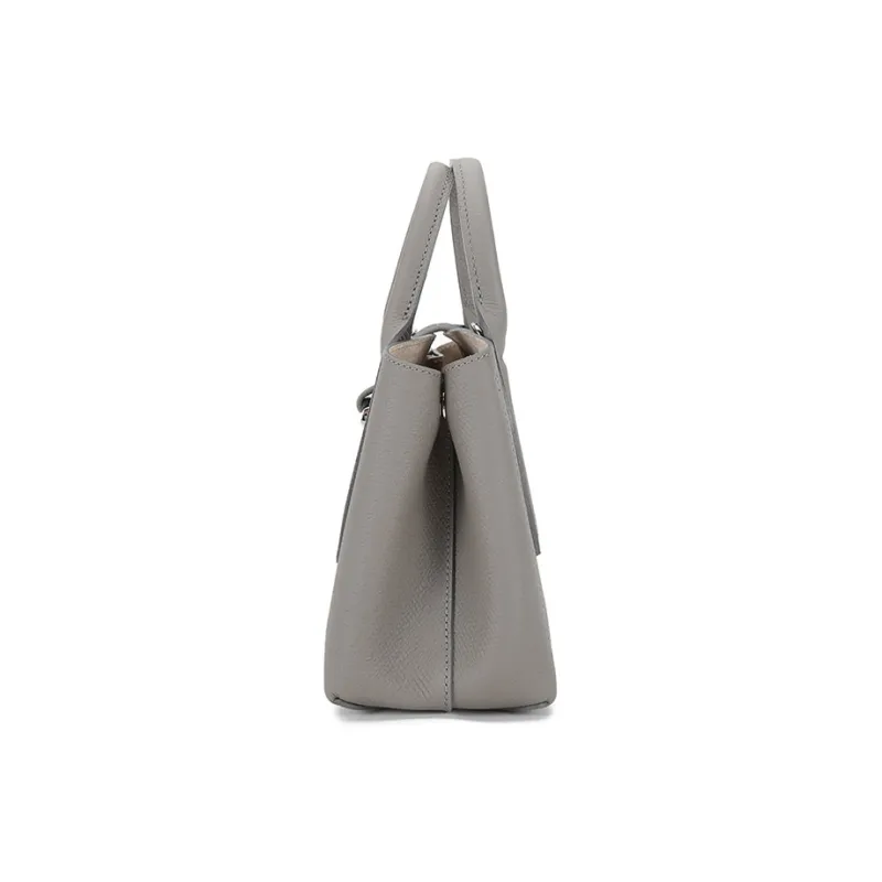 LONGCHAMP Small Roseau Leather Tote Bag-3