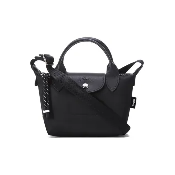 LONGCHAMP Le Pliage Energy Nylon Canvas Handbags Shoulder Bag Crossbody Bag Mini Women's Black
