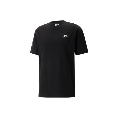 PUMA Leisure Sport T-Shirts Unisex Black