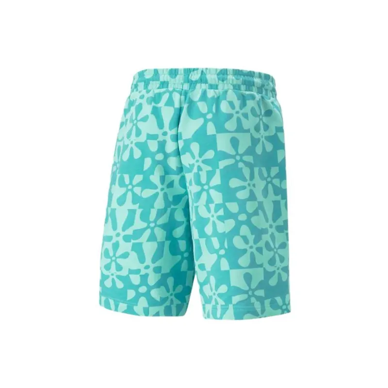 PUMA X SPONGEBOB Casual Shorts Unisex Mint Green-1