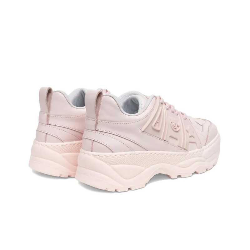 CHIARA FERRAGNI Wear-Resistant Low-Top Casual Shoes Women's Pink-3
