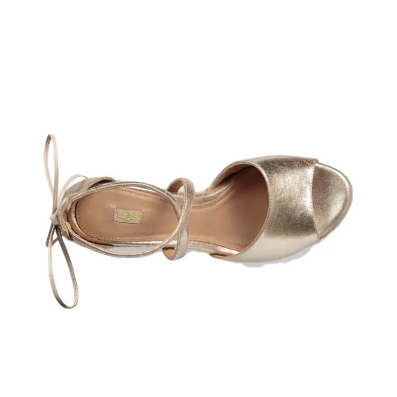 UGG Stylish Sandals Women's Gold-2