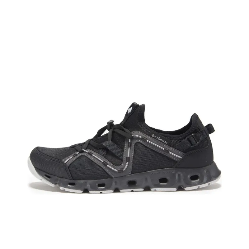 Columbia Cushioned Slip Resistant Breathable Low Top Outdoor Shoes Men's Black-0