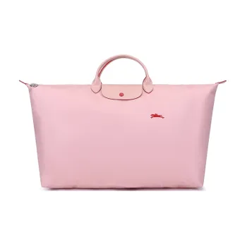 LONGCHAMP Le Pliage Club Canvas Dumpling Bag Portable Travel Bag 55L Women's Rose