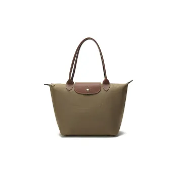LONGCHAMP Le Pliage Shoulder Bags Sand Earth Tone
