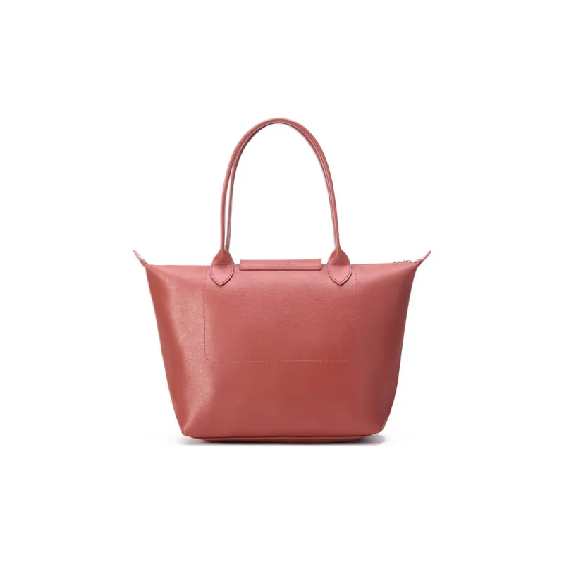 LONGCHAMP Le Pliage City Coated Canvas Dumpling Bag Handbag, Shoulder Bag Trumpets Women's Terracotta-2