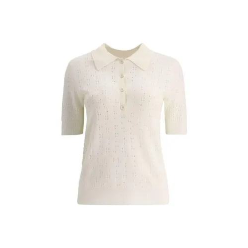 Chloé Polo Shirts Women's Ivory