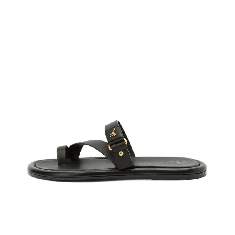 Giuseppe Zanotti Single Toe Leather Slides-0