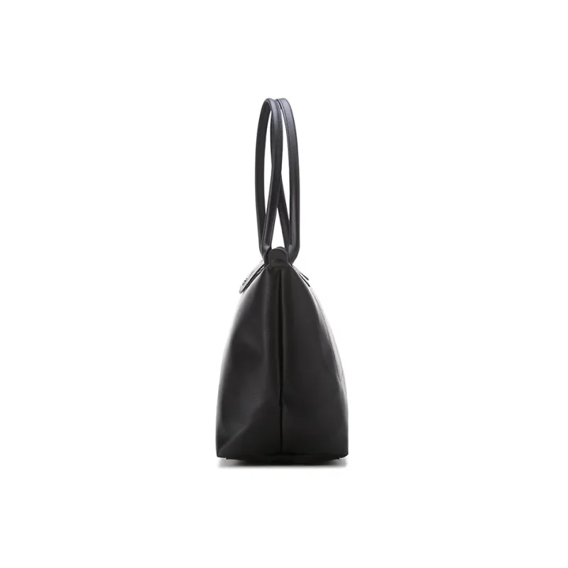 LONGCHAMP Le Pliage City Coated Canvas Dumpling Bag, Handbag, Shoulder Bag Women's Black-3