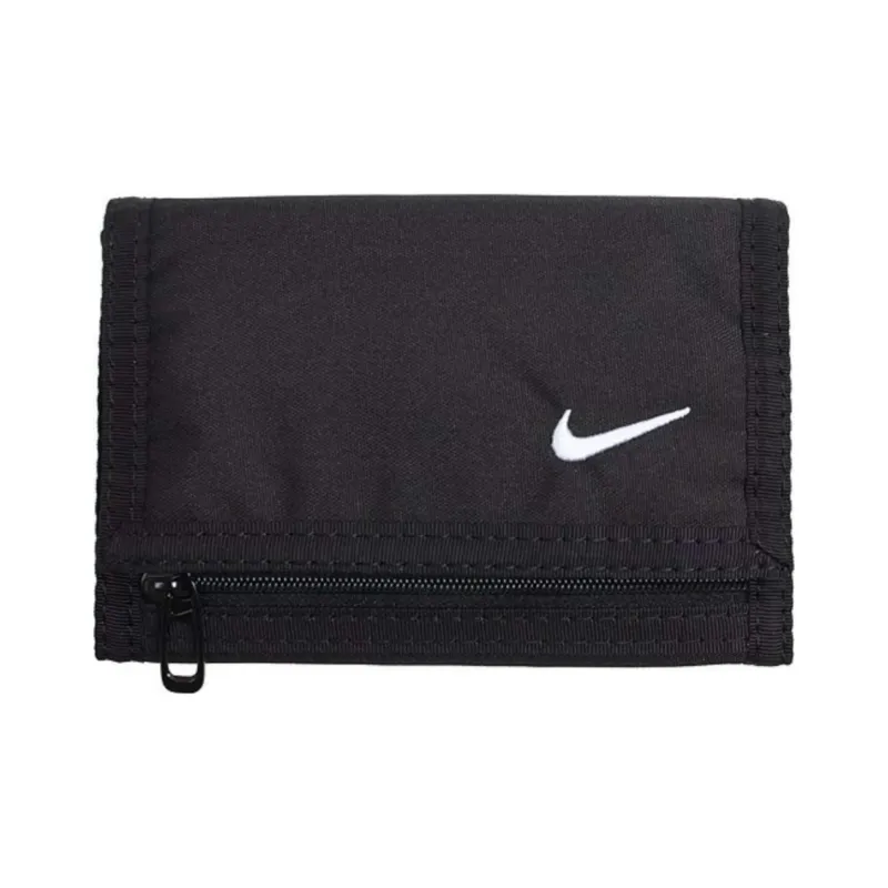 Nike Nylon Wallet Medium Size Men's Black-0