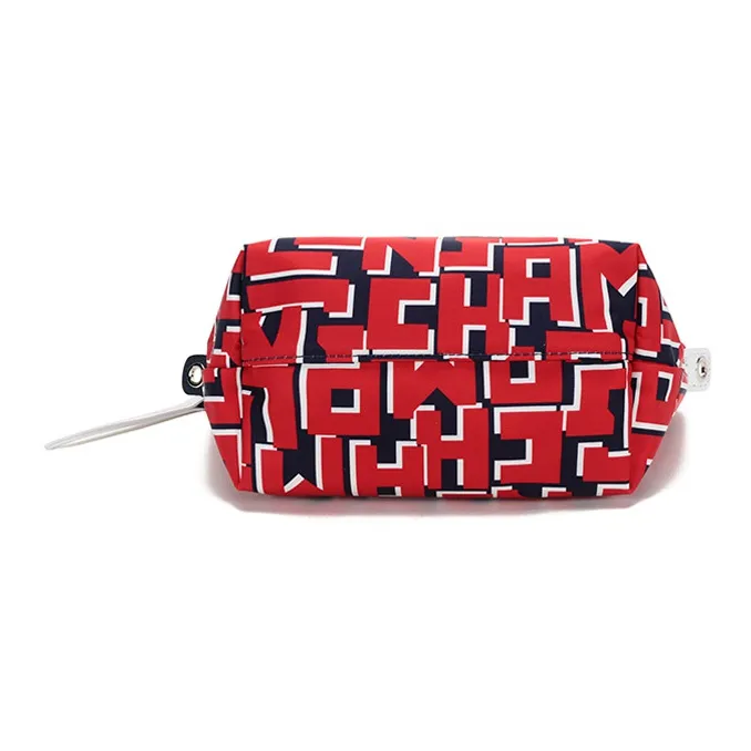 LONGCHAMP Le Pliage Fabric Crossbody Bag Dumpling Handbag Shoulder Bag Mini Women's Navy Red-4