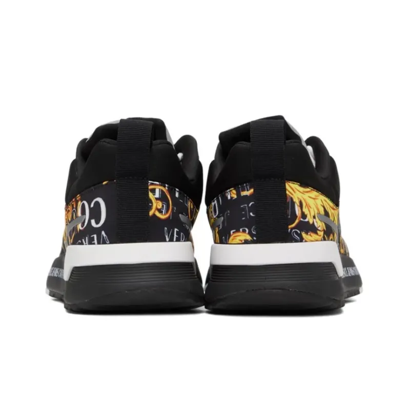 VERSACE JEANS Couture Barocco-print Panelled Sneakers-3