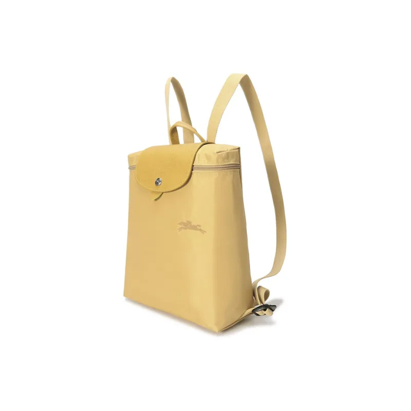 LONGCHAMP Canvas Backpack Regular Women's Yellow-1