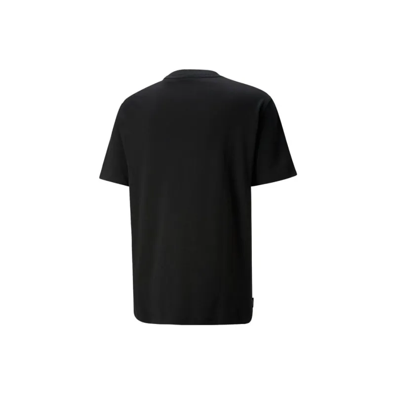 PUMA Set-in Sleeve T-Shirt Unisex Black-1