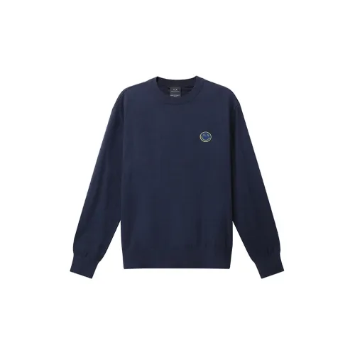 ARMANI EXCHANGE Sweaters Men Navy