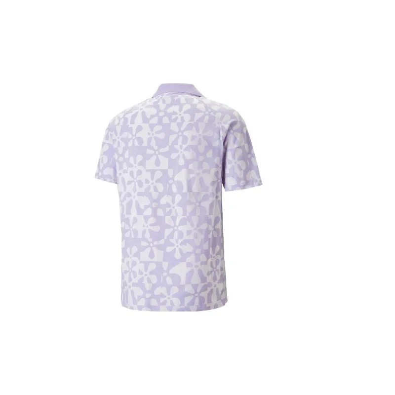 PUMA Polo Shirts Unisex Lavender-1