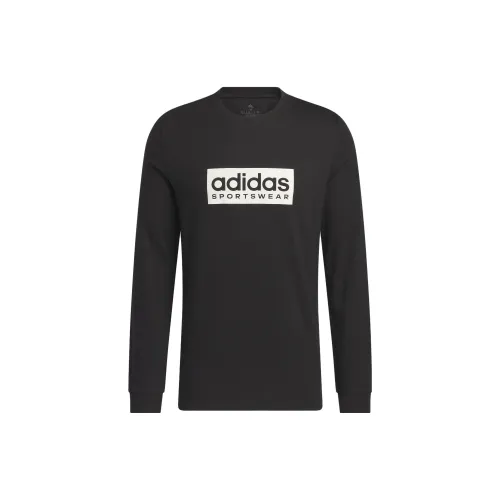 Adidas Lounge T-Shirts Men Black