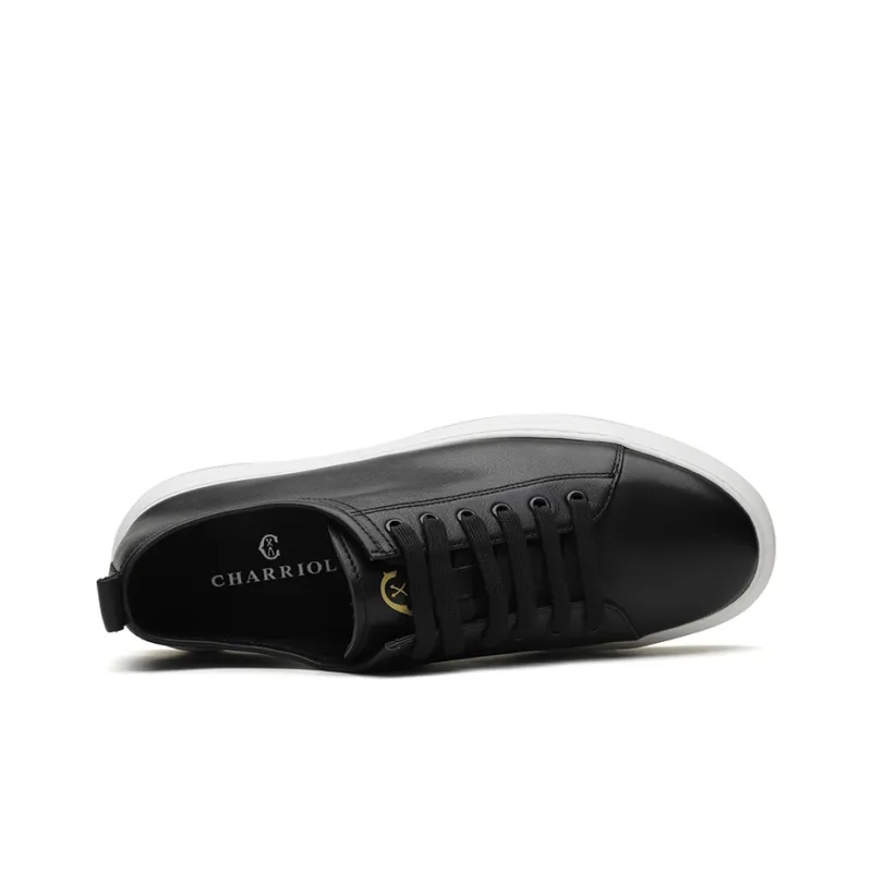 CHARRIOL Stylish Skateboarding Shoes Men's Black-3