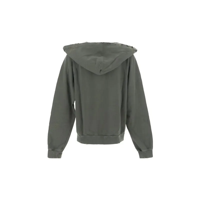 PALM ANGELS Distressed Graphic print Hoodie-1
